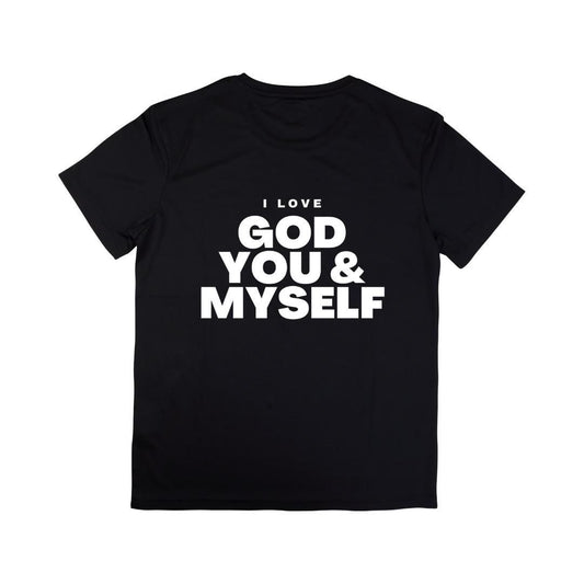 Unisex I Love God, You & Myself Short Sleeve T-Shirt